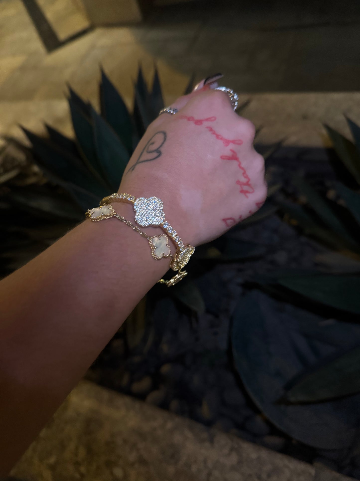 NEW! Gold Tennis Bracelet