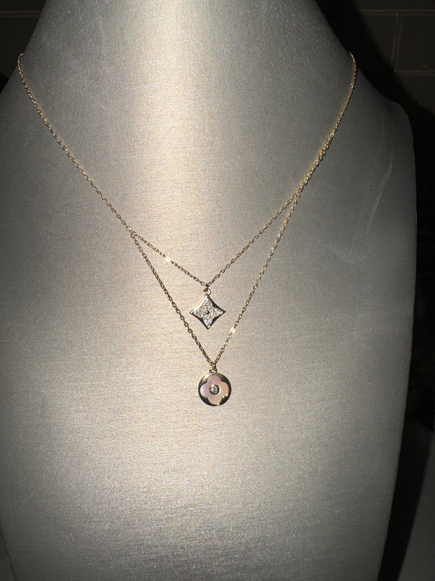 Love Triangle necklace