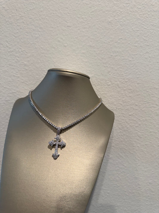 Supreme Diamond tennis necklace