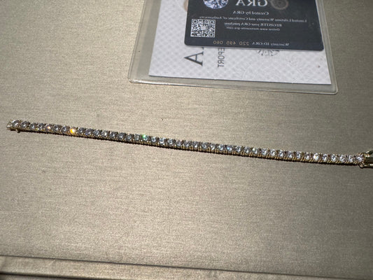 Apollonia tennis bracelet