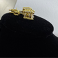 Sincerely, yours Diamond studded