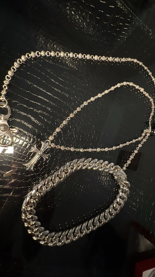 16” Cuban 16mm necklace only