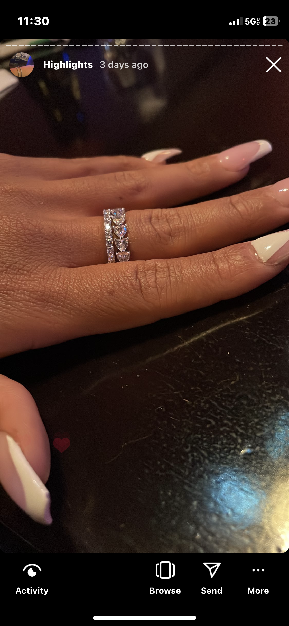 Heavy Stackable rings