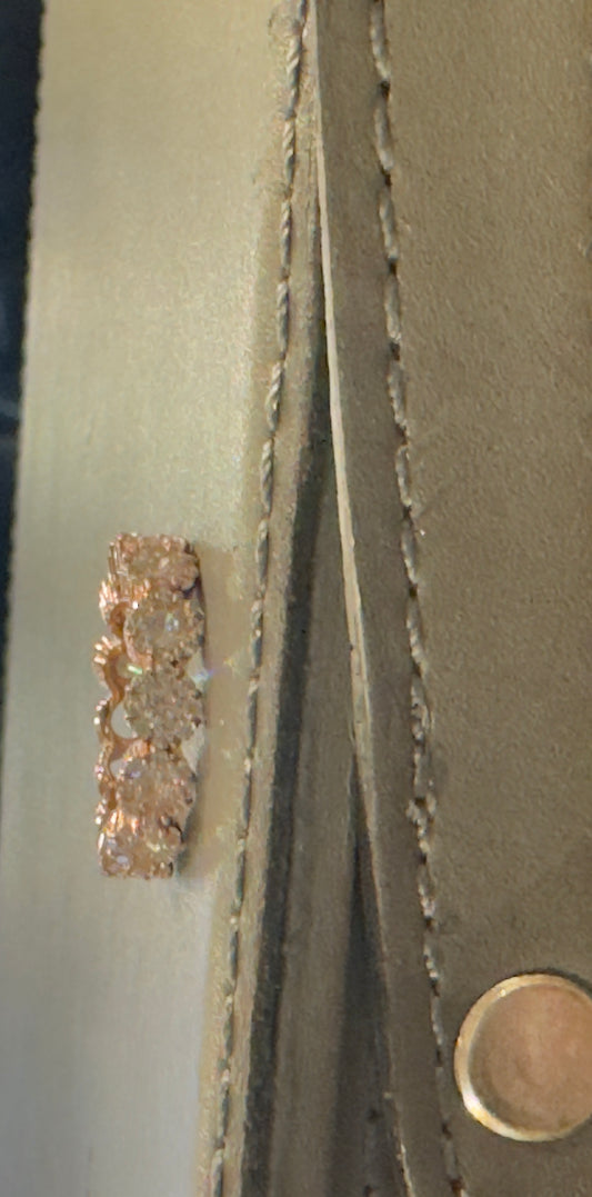 Jus Perfect rose gold ring