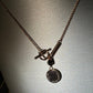 Rose togggle necklace