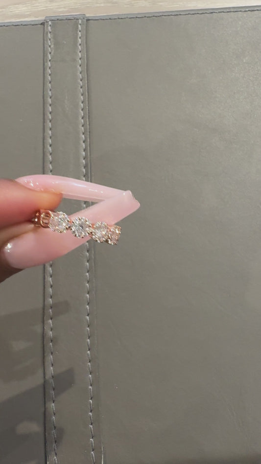 Jus Perfect rose gold ring